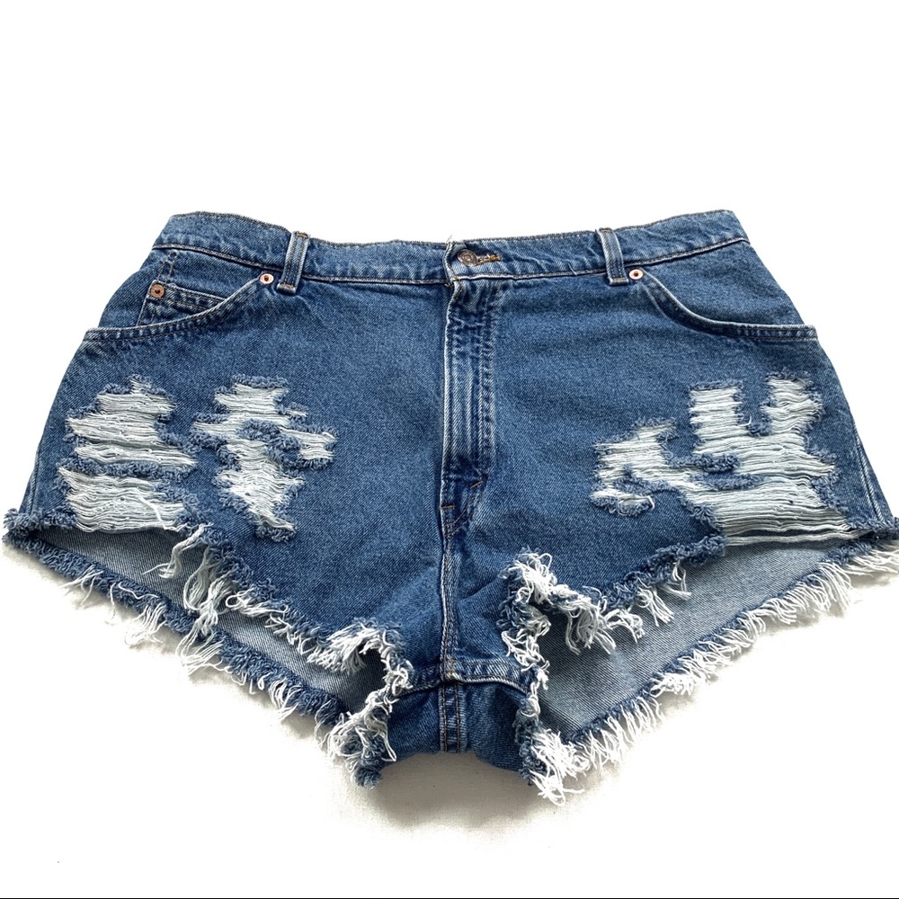 LEVI’S Cutoffs Waist 36-37 XL  18-19 Vintage 207RE